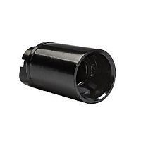 Патрон электрический ASD E14 Н10 карболит подвесной черный фото Патрон электрический ASD E14 Н10 карболит подвесной черный картинка